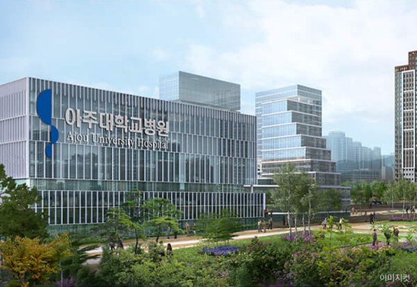 브레인시티 메디스파크 아주대학교병원 인접 입지 이미지
